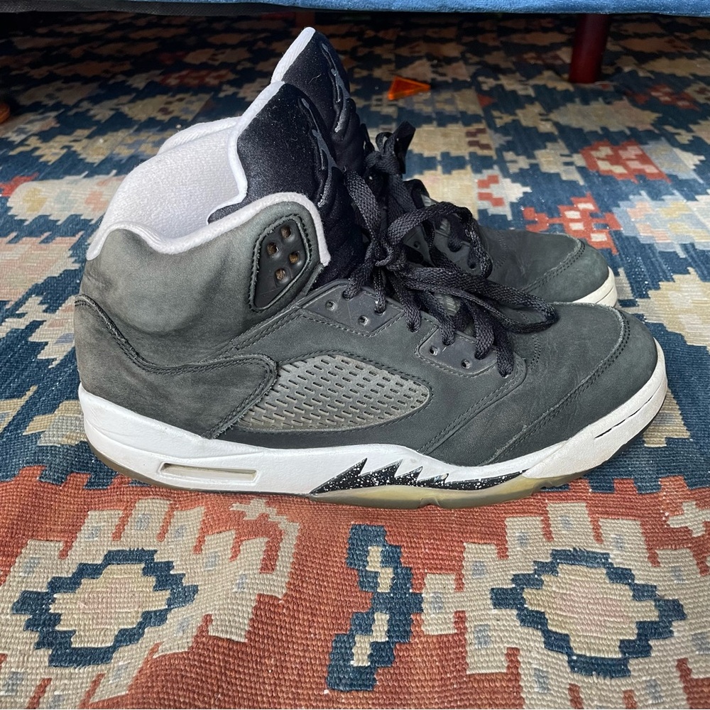 Air Jordan 5 Retro Oreo Moonlight Sneaker Trainers High Top - Picture 2 of 9